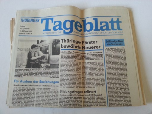 Tageszeitung Thüringer Tageblatt