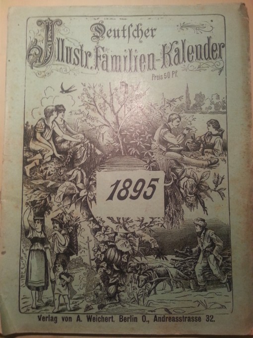 Deutscher Illustrierter Familien Kalender 1895