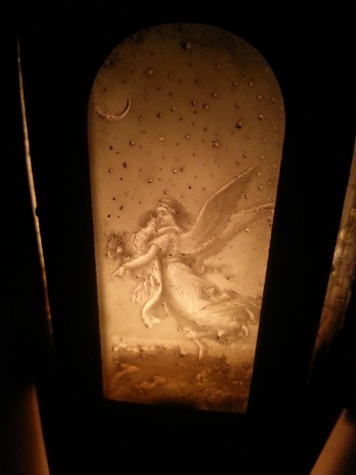 Kirchenlaterne Alabaster