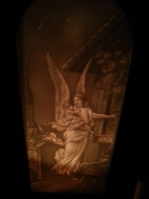 Kirchenlaterne Alabaster