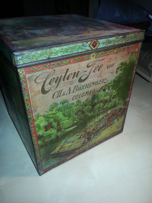 Böhringer Ceylon-Tee Dose klein