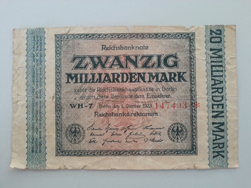 Inflation 20Mrd 19231001