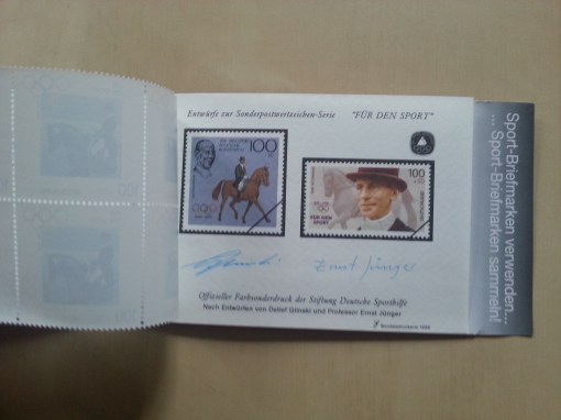 Markenheftchen Sport