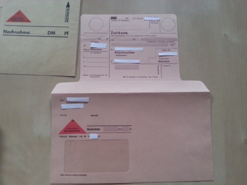 Brief Gerichtsvollzieher