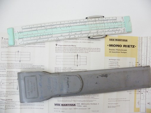 Mantissa Rechenschieber