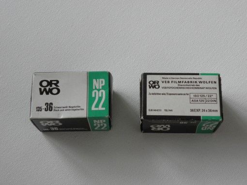 Orwo Schwarz-Weiss Film