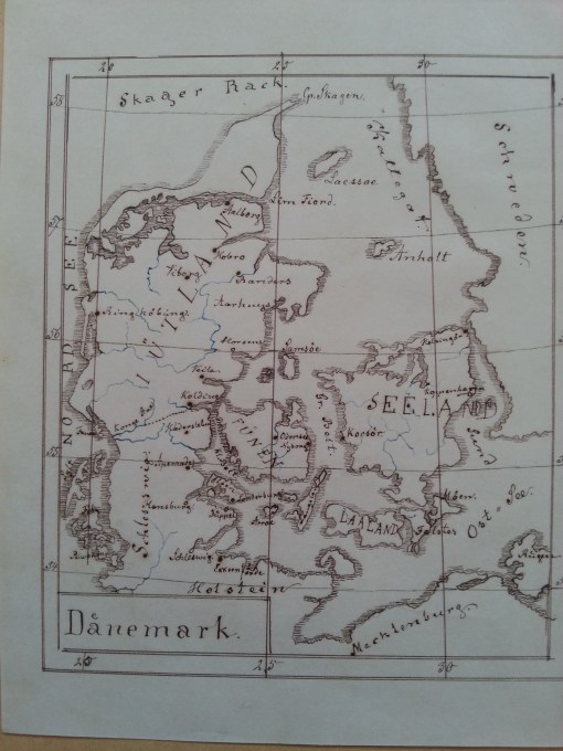 gezeichnete Landkarten