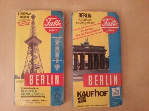 Stadtplan Falkplan Berlin 1977 1994