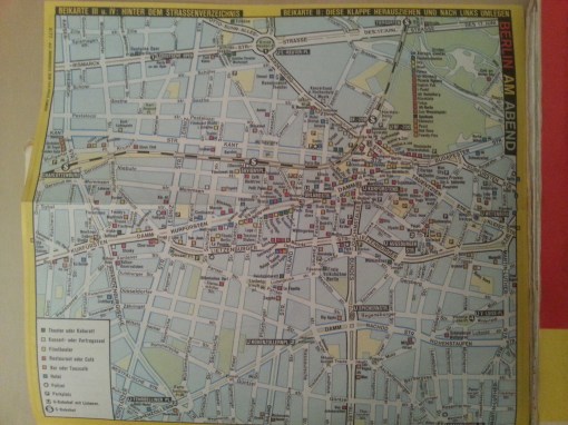Stadtplan Falkplan Berlin 1977 1994