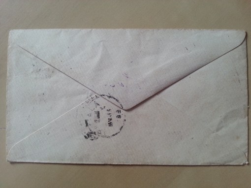 Brief Indien Patiala 1893