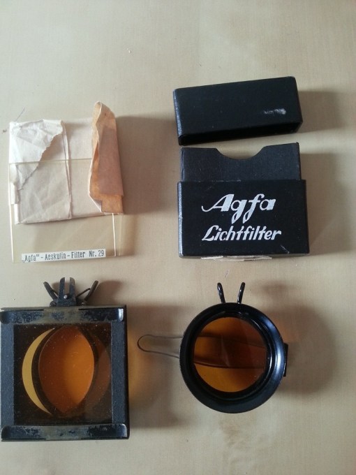 Zeiss Ikon Ikonta und Agfa Lichtfilter