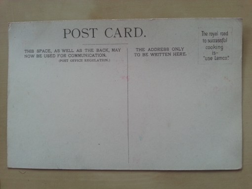 Liebig Postkarte Krönung 9. August 1902