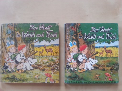 Putzi Buch Zu Viert in Wald und Feld