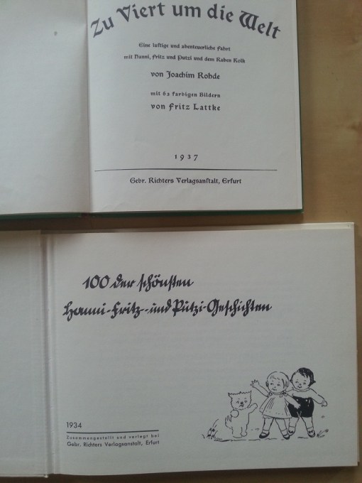 Putzi Buch Zu Viert um die Welt und Die 100 schönsten Geschichten