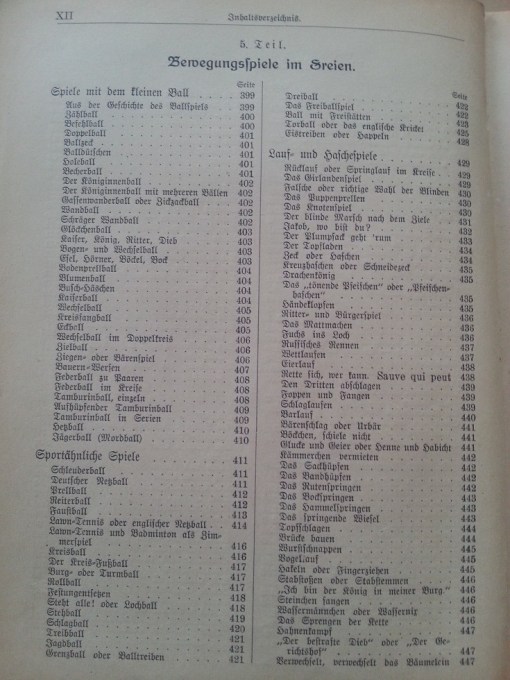 Das große Spielebuch um 1920