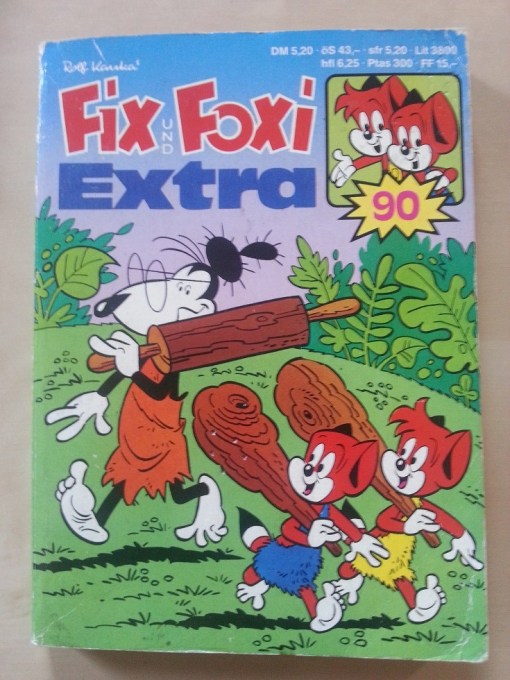 Comic Fix und Foxi 1984