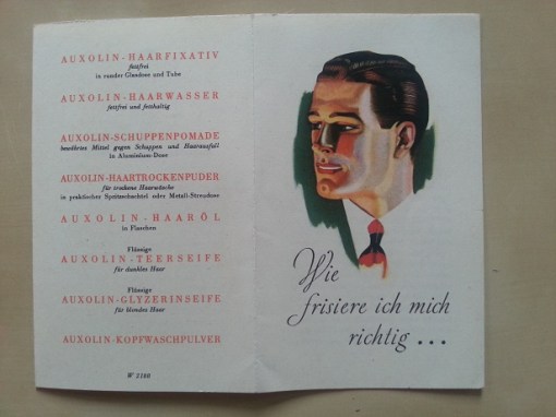 Auxolin Haar Werbung Wie frisiere ich mich richtig