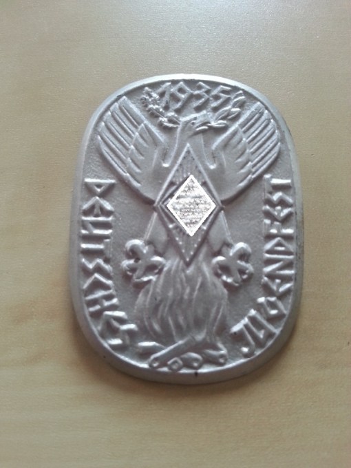 Anstecknadel Deutsches Jugendfest 1935