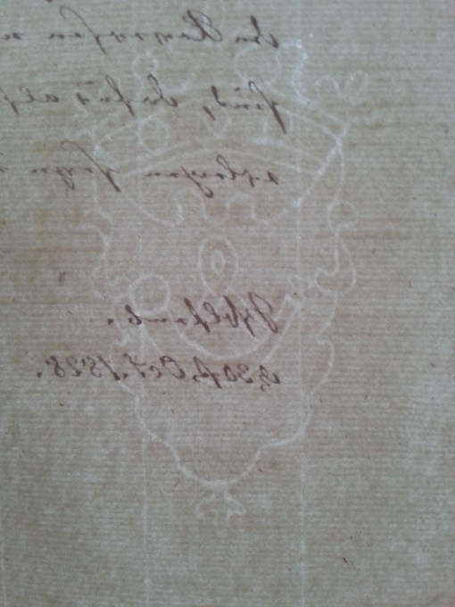 von Damm Wasserzeichen