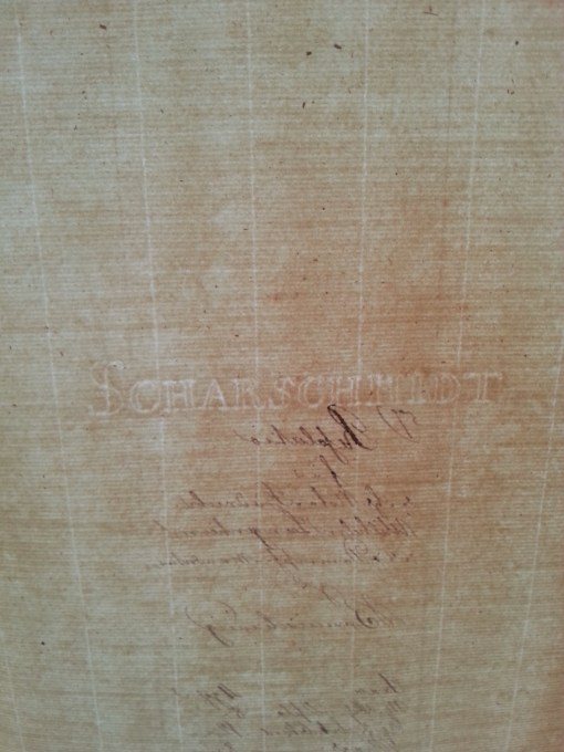 von Damm Wasserzeichen