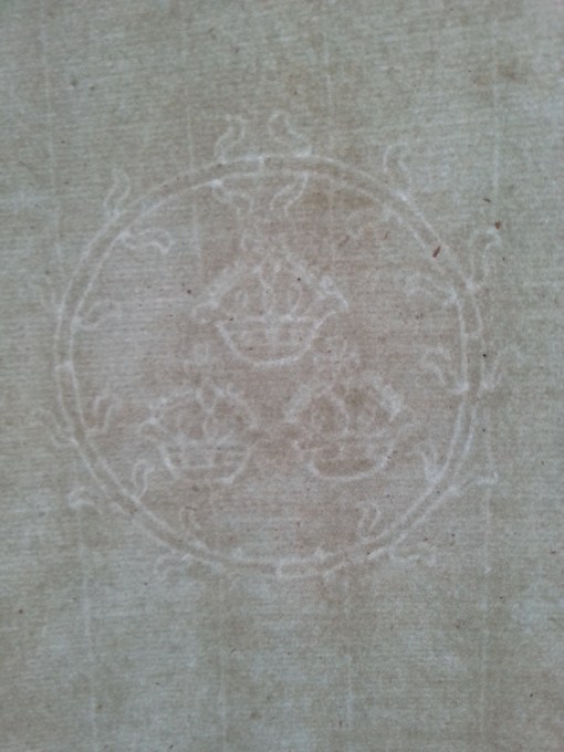 von Damm Wasserzeichen