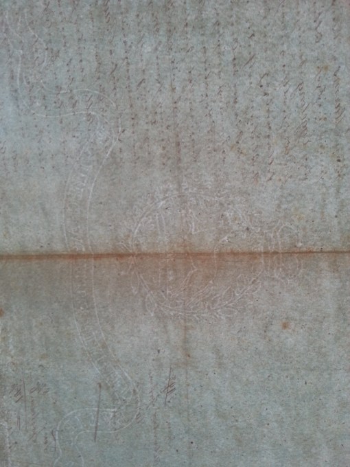 von Damm Wasserzeichen