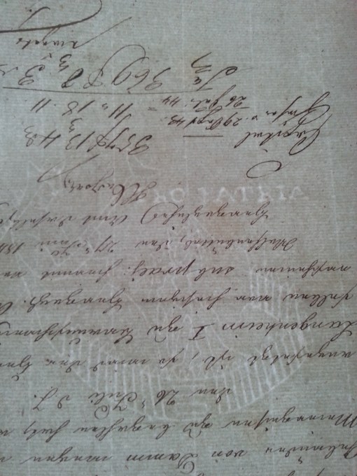 von Damm Wasserzeichen