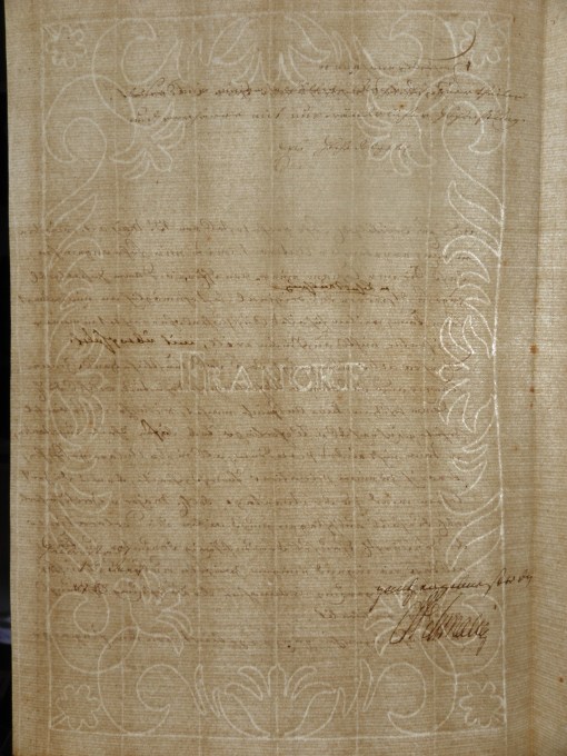 von Damm Wasserzeichen