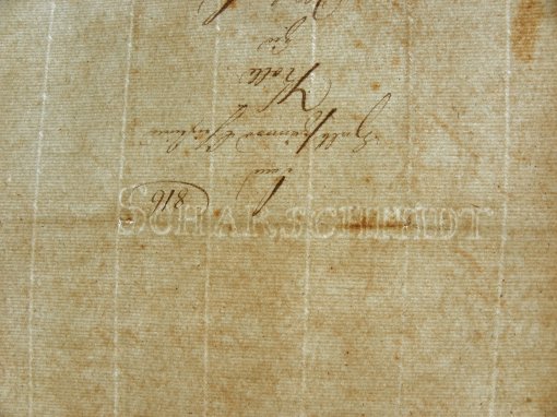 von Damm Wasserzeichen