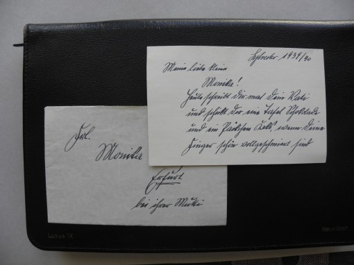 Feldpostbrief Opa Monika 1939