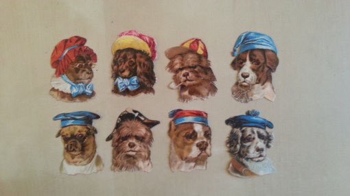 Lackbilder Oblaten Steckbilder Steckies - Hunde