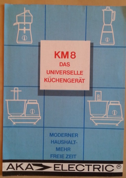 DDR Küchenmaschine Prospekt