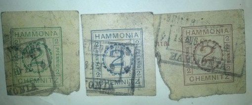 Briefmarken Hammonia Chemnitz