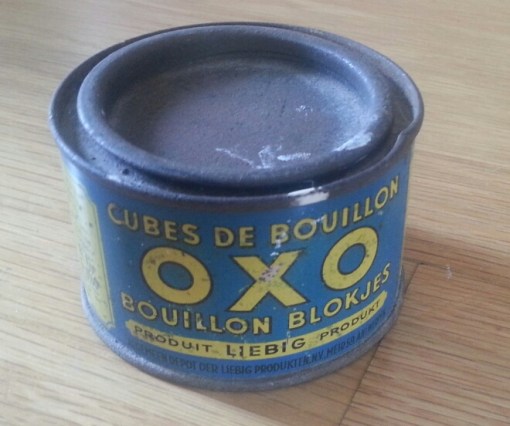 Blechdose Liebig oxo Bouillonwürfel
