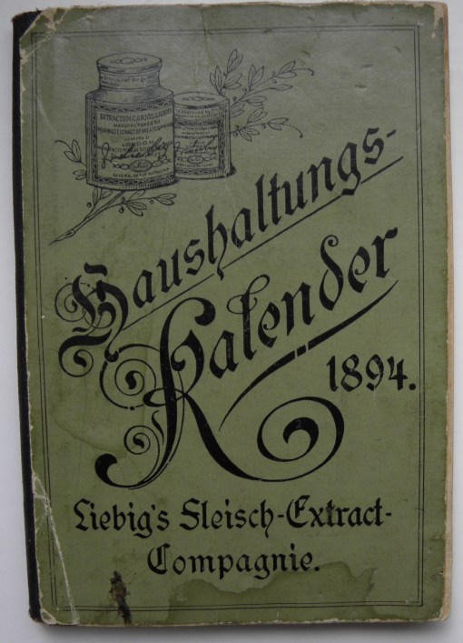 Liebig Haushaltungs-Kalender 1894